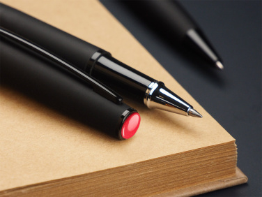 Logo trade corporate gift photo of: Coral stone Pen set 1285036